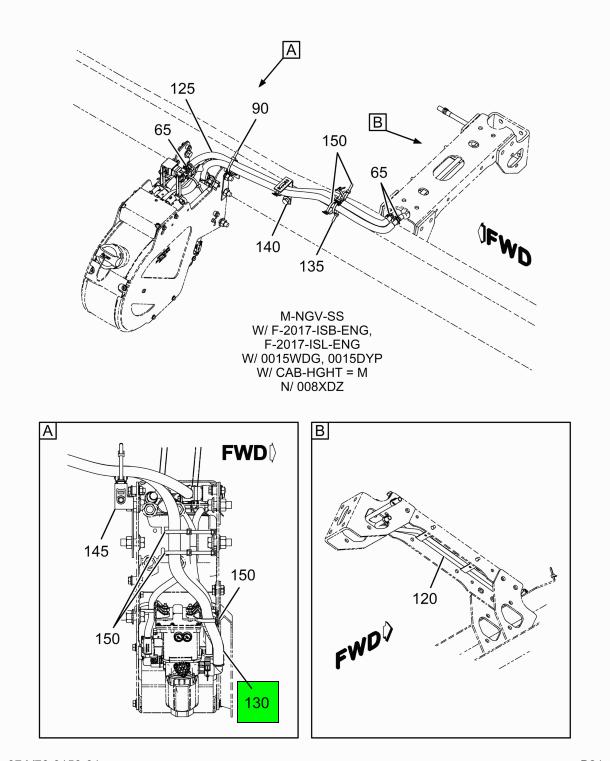 4078452C1 | Genuine Navistar International® HOSE ASSEMBLY RETURN TANK