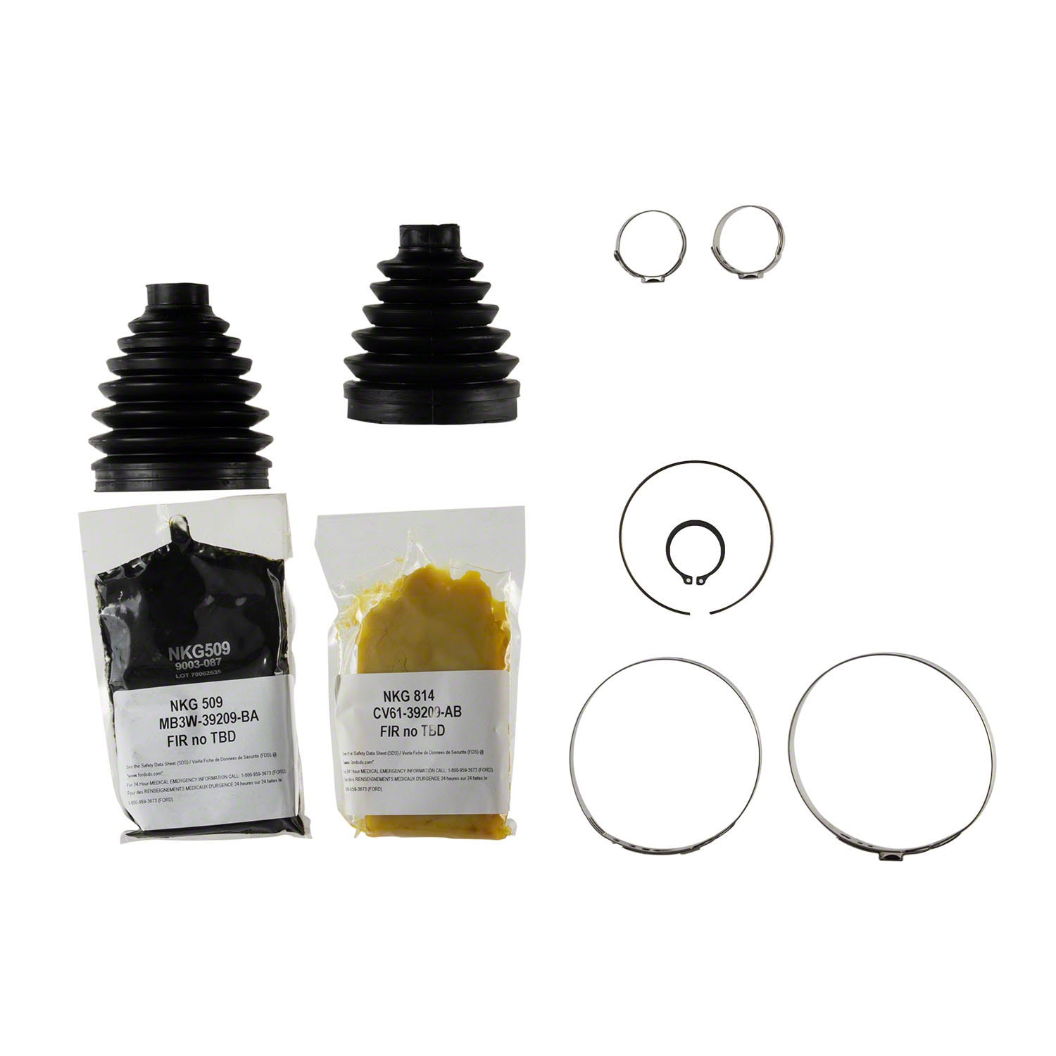 MB3Z3B436A Ford | Cv Joint Boot Kit Repair - Front | Source One