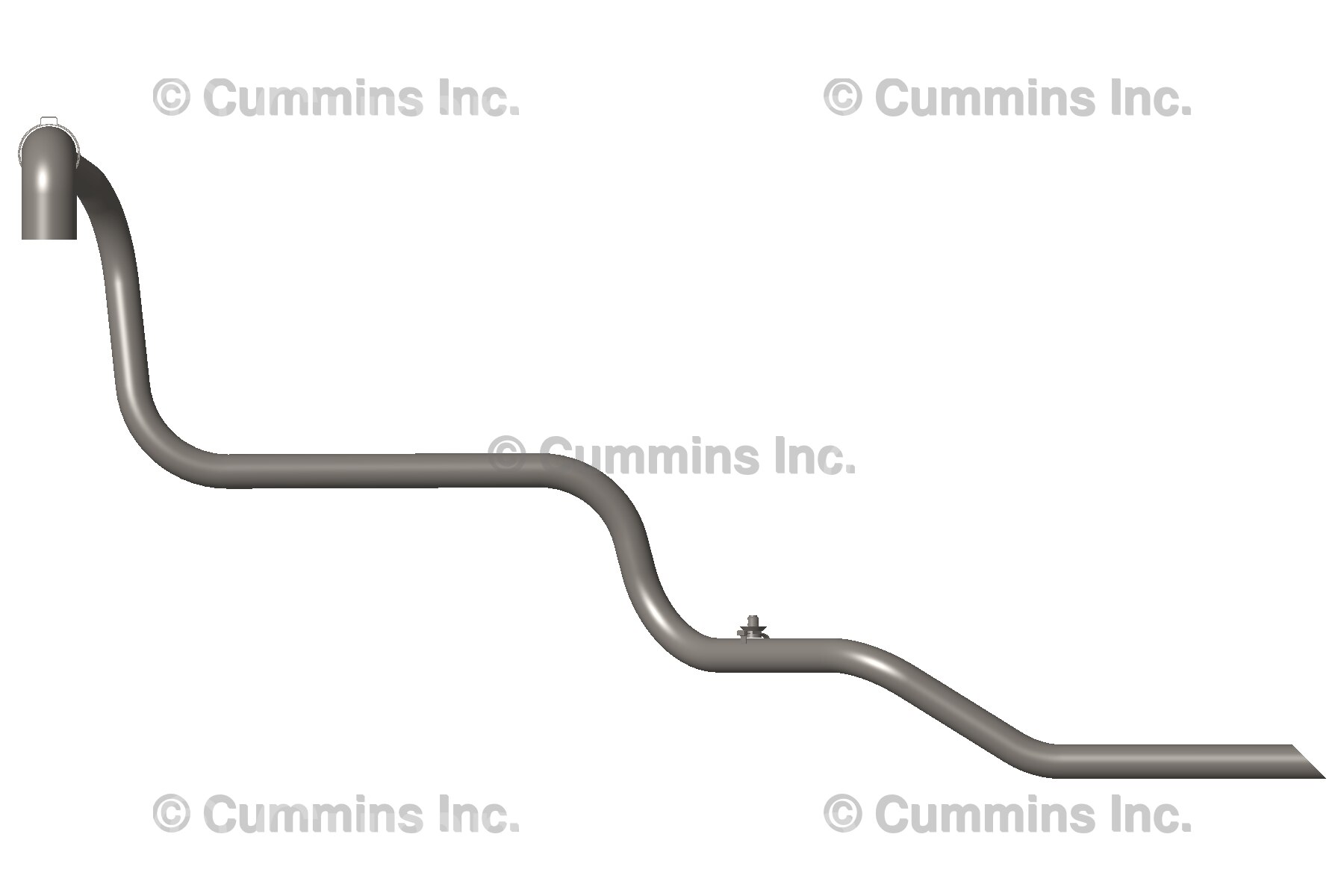 5569219 Cummins® Breather Tube Source One Parts Center