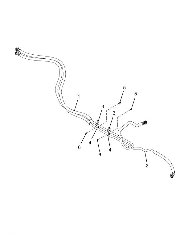 6126446C93 | Genuine Navistar International® HOSE WORKSTAR DEF COOLANT  ASSEMBLY