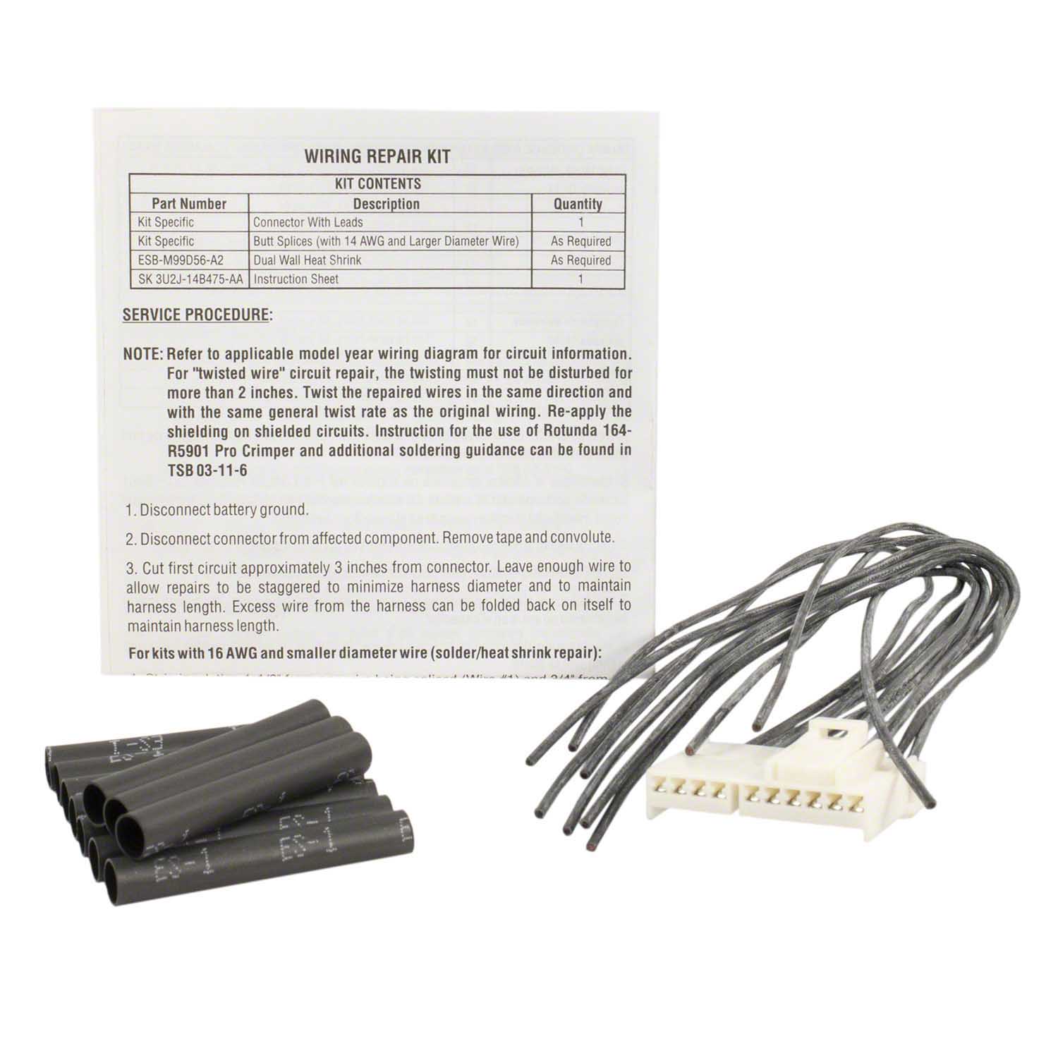 WPT676 Ford | Instrument Panel Connector Wire - 10 Cavity | Source One ...