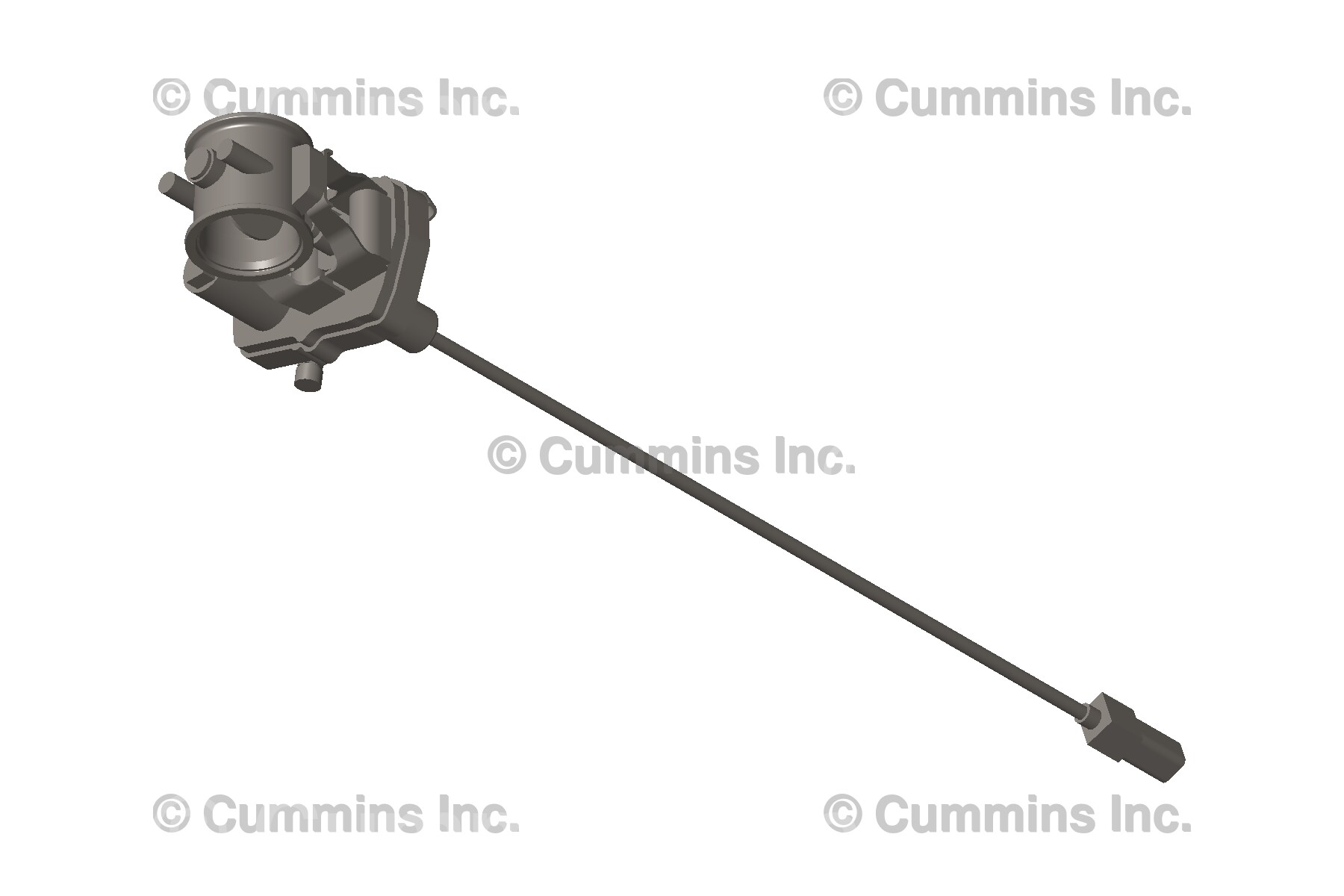 5521206 Cummins® Exhaust Throttle Valve Source One Parts Center