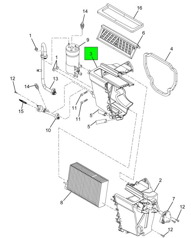 3670125P94 | Navistar International® | AIR CONDITIONER ASSEMBLY 