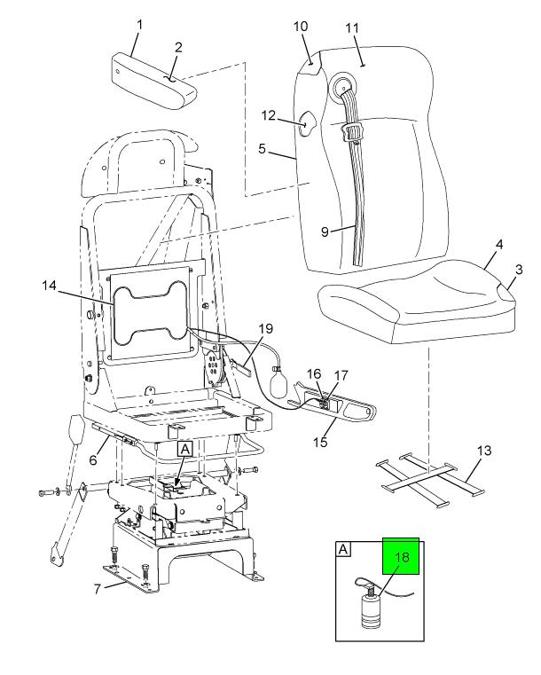 397102C1 | Navistar International® | SPRING AIR SEAT | Source One 