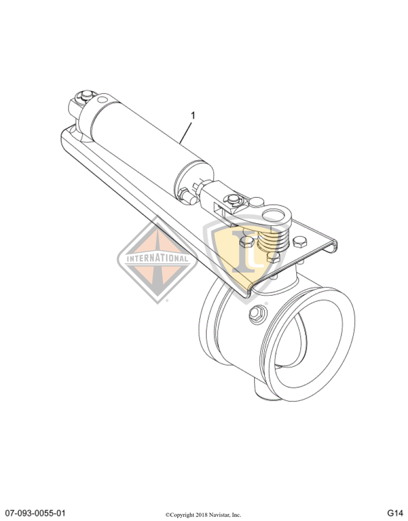 2603211C91 | Navistar International® | CYLINDER AIR COMPLETE BRAKE