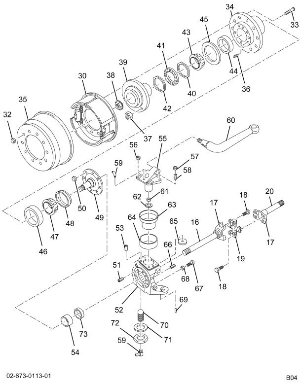 2503060C91 | Navistar International® | HUB WHEEL LEFT OR RIGHT FRONT ...