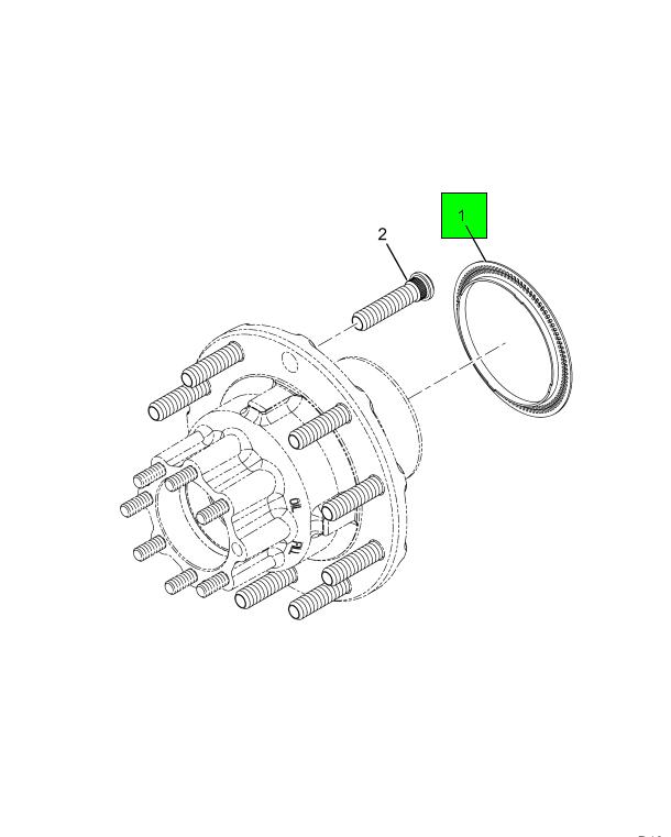 3563529C1 | Genuine Navistar International® RING EXCITER