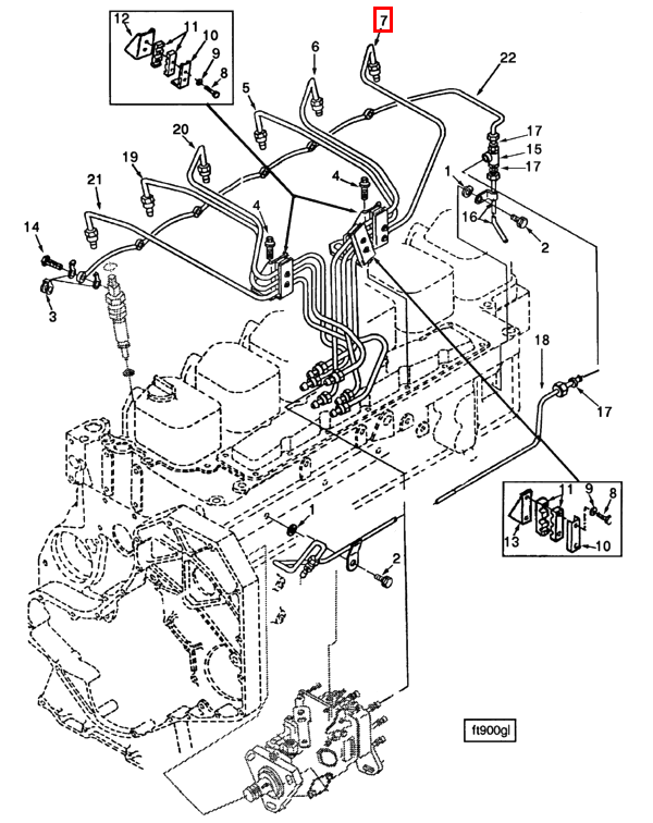 3914806 Cummins | Injector Fuel Supply Tube | Source One Parts Center