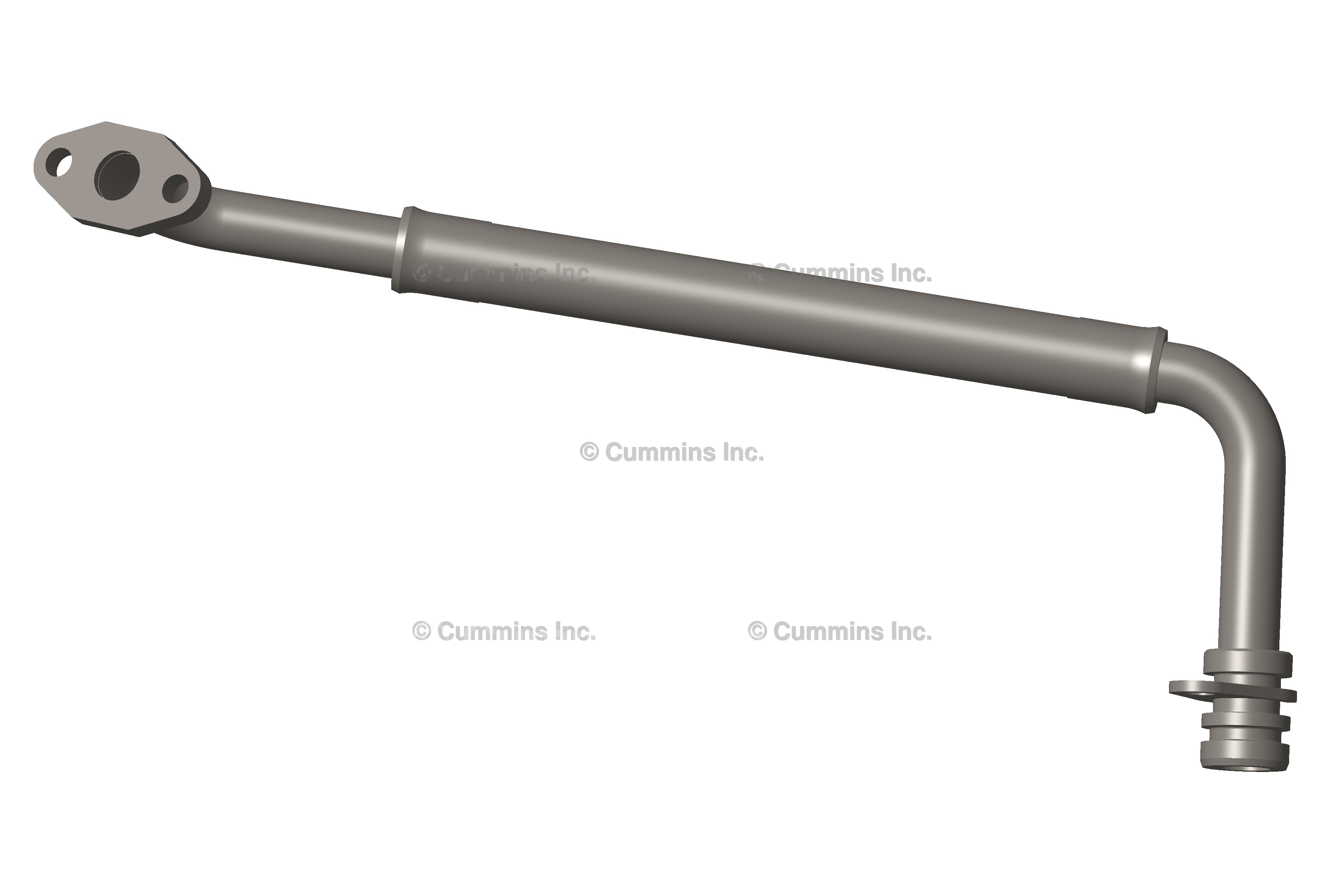 5375925 Cummins® Lubricating Oil Drain Tube Source One Parts Center