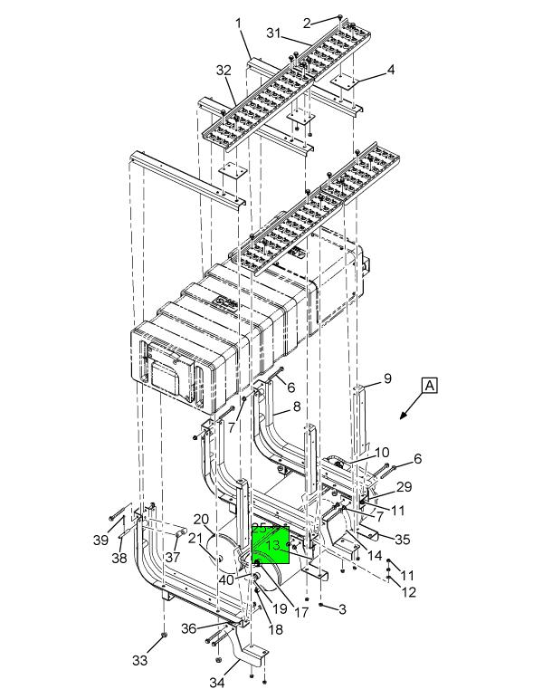 3558527C1 | Navistar International® | CABLE MOUNTING AIR TANK 