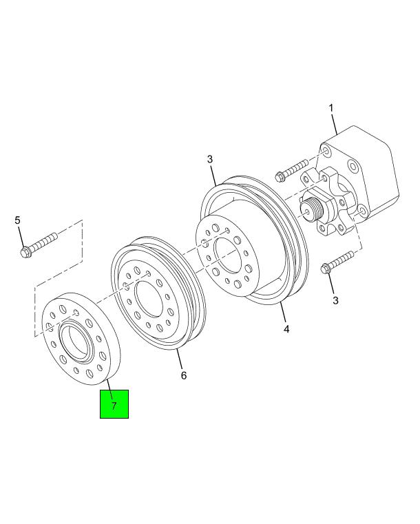 1820823C1 Navistar International® SPACER FAN