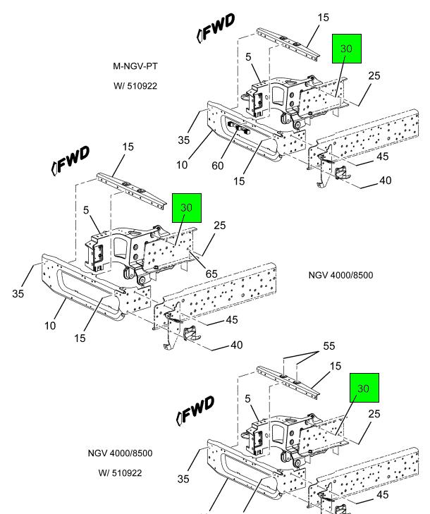 3691098C1 Genuine Navistar International® BOLT HUCK-SPIN