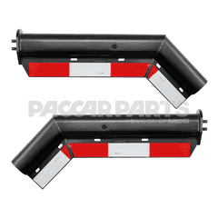 27" MUDFLAP HNGR,PNTD,ANG,CONSP,PR,1-1/8