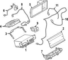 Radio Connector Cable Audio Auxiliary Jack