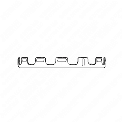 Exhaust Gas Turbocharger Noise Reflector for DD13