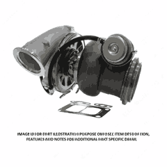 Turbo Assembly 1.01 A/R with W/G for S60 12L High Efficiency