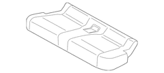 Seat Cover Cushion - Left, Rear