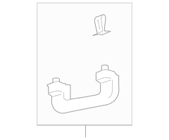 Interior Grab Bar Assist Handle - Right, Rear (Series 34/66/ST L)