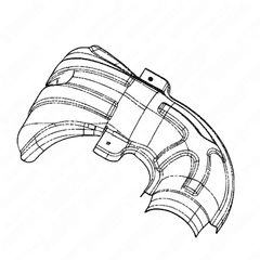 Inlet Upper Exhaust Heat Shield - DD13 EPA07