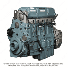 Engine 3/4 Series 60 14.0L EPA98 6067HK60 DDEC4 16:1