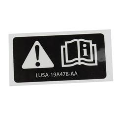 Caution Label Decal