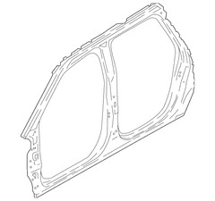 Uniside Door Frame - Right, Outer (Extended Wagon)