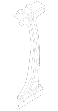 Body B-Pillar Reinforcement B Pillar Panel - Left, Inner