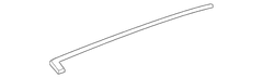 Sunroof Guide Rail Seal - Right, Back