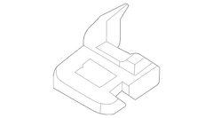 Seat Track Cover - Rear