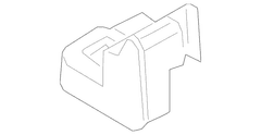 Seat Track Cover - Left, Front