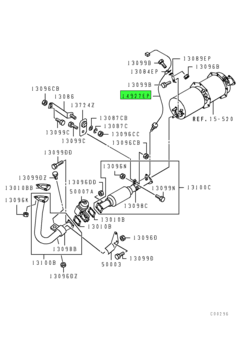 SENSOR,EXHAUST HIGH TEMPERATURE 1