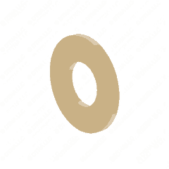 Hardened Flat Washer, 1 Inch ID x 2.5 Inch OD