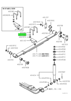 WASHER,ENG RR MOUNTING 4