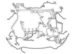Engine Wiring Harness Wire - 2.0L (AT)