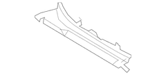 Roof Side Rail Airbag Seat Sensing Bracket - Right, Inner