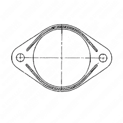 Charge Air Cooler / Water Duct Gasket - S60 14L