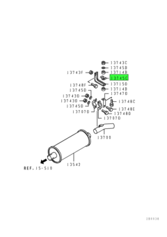 WASHER,EXHAUST TAIL PIPE 2