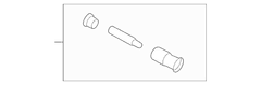 Disc Brake Caliper Pin Kit <br>A used with a float style Caliper, which mounts the to