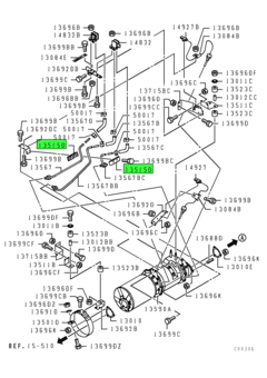 CLAMP,EXHAUST MUFFLER 1