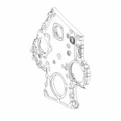 Water Pump Gear Cover for S60 14L EPA07