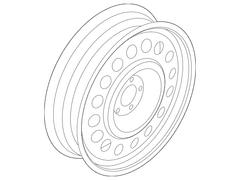 Wheel Rim 19 X 8.5 Prem Painted Alum