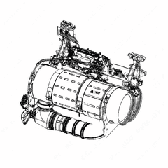 DOC/SCR Aftertreatment Assembly