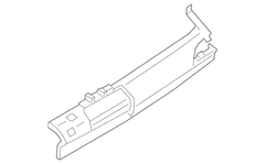 Panel Instrument <br>Instrument Cover Side Trim bezel Sandstone - Right, Outer