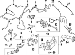 EGR Valve To Exhaust Manifold Tube - 2.5L