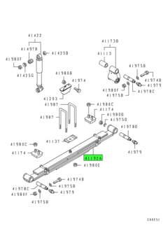 SPRING ASSY,RR SUSP 1