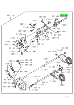 ROD,T/F GEARSHIFT LINK 1