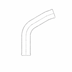 Water Tube, 2.00 Diameter - S60 Marine 14L DDEC IV