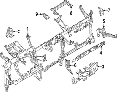 Instrument Panel Crossmember Reinforcement