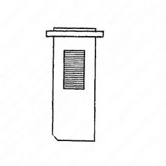 Miniature Quartz Hour Meter Assembly, 10-80 Volt, Black