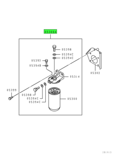 FUEL FILTER ASSY 1